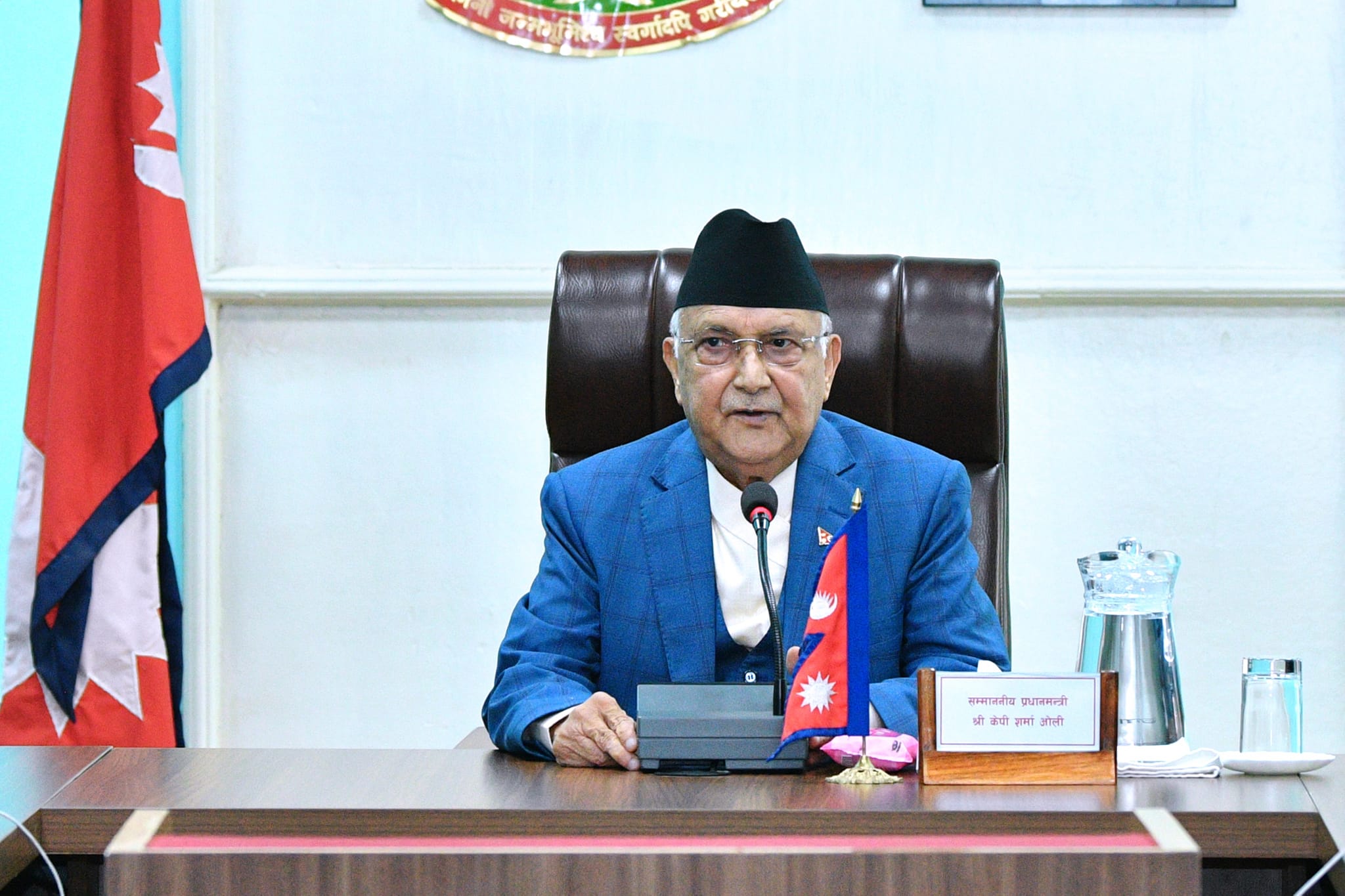 हाम्रो पार्टीमा गुटबन्दी स्वीकार्य छैन : ओली