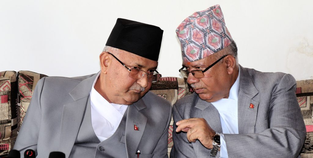 दुई समूहबीचको वार्ता सफल नभइरहेको बेलामा ओलीलाई नेपालले दिए यस्तो चेतावनी