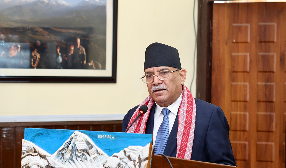 हतारमा तत्काल पार्टी र वाम एकता हुँदैन : प्रधानमन्त्री दाहाल