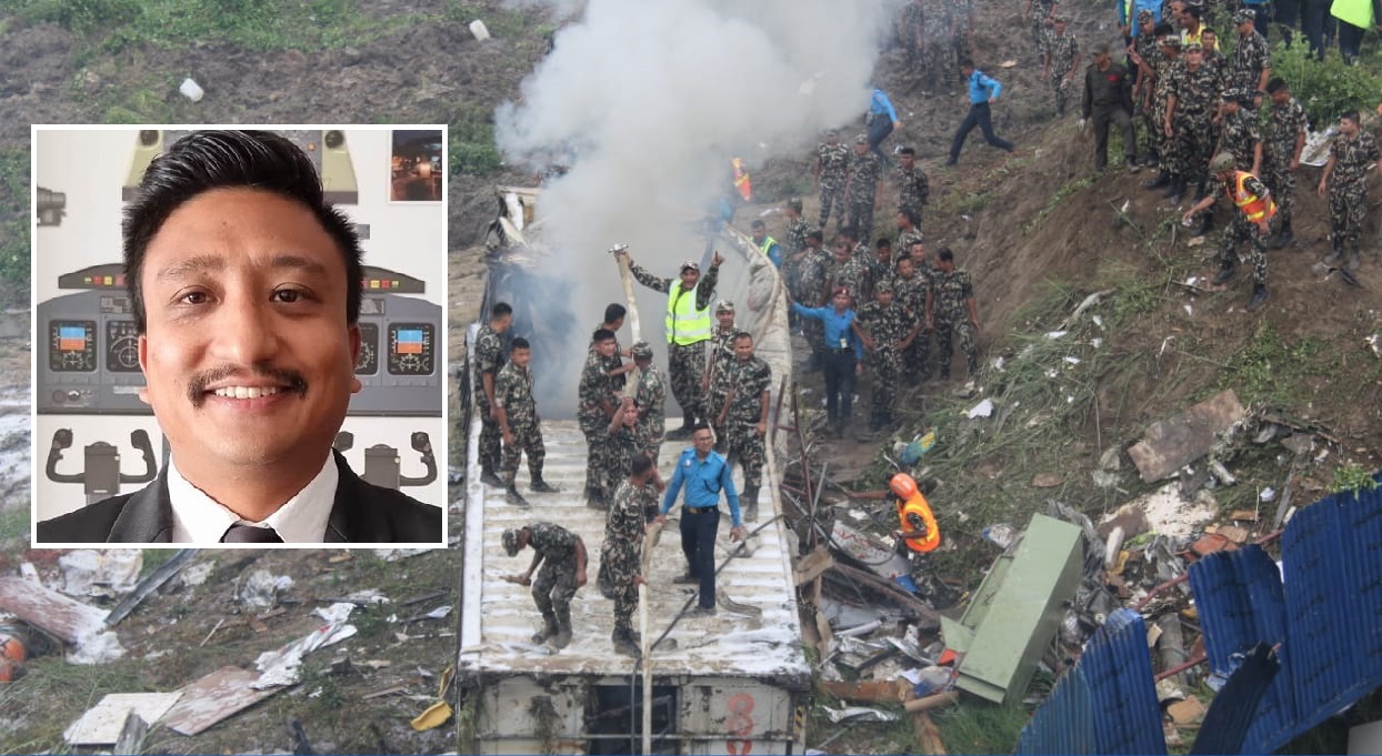 विमान दुर्घटनामा घाइते पाइलटको अपरेशन गरियो, कस्तो छ पछिल्लो स्वास्थ्य अवस्था ?