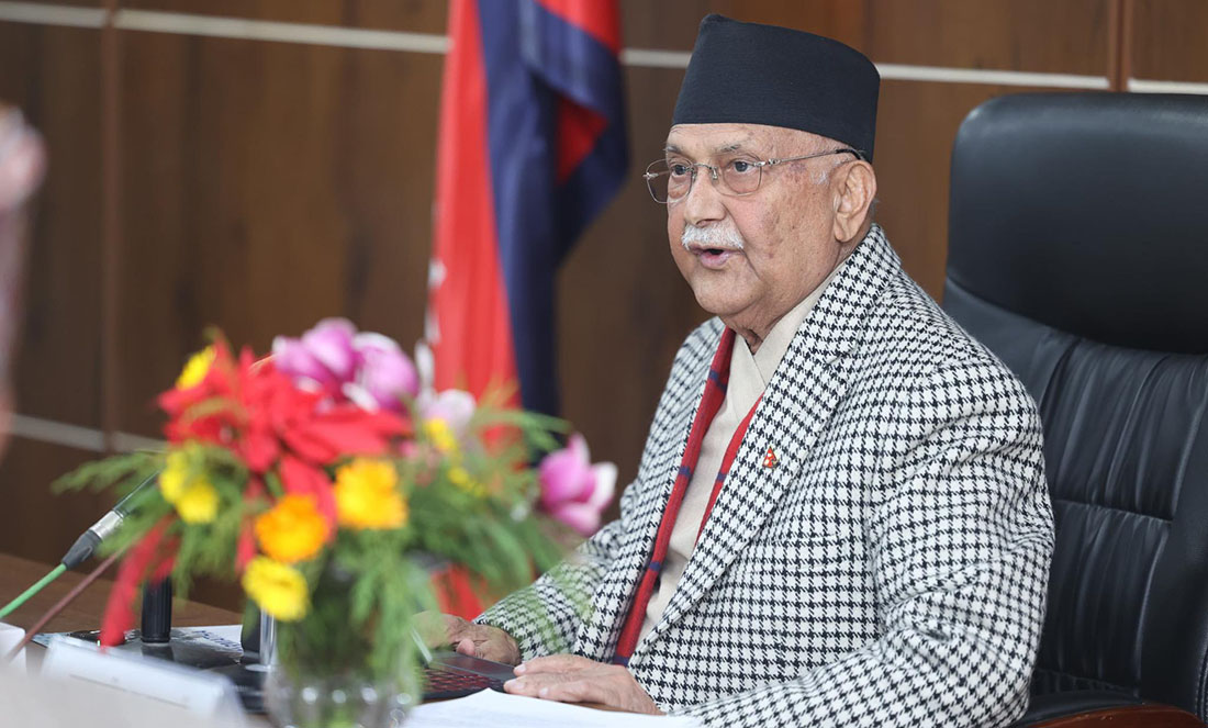 घरबाट एकै दिनमा कम्पनी र भ्याट दर्ता गराउने तयारी छ: प्रधानमन्त्री ओली