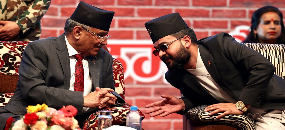 प्रधानमन्त्री प्रचण्डले यसरी गरे मेयर बालेनको प्रशंसा
