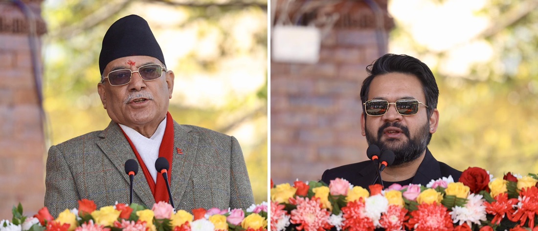 आफ्नो सम्बोधन नसुनी कार्यक्रमबाट हिडेपछि प्रधानमन्त्रीले बालेनसँग गरे गूनासो