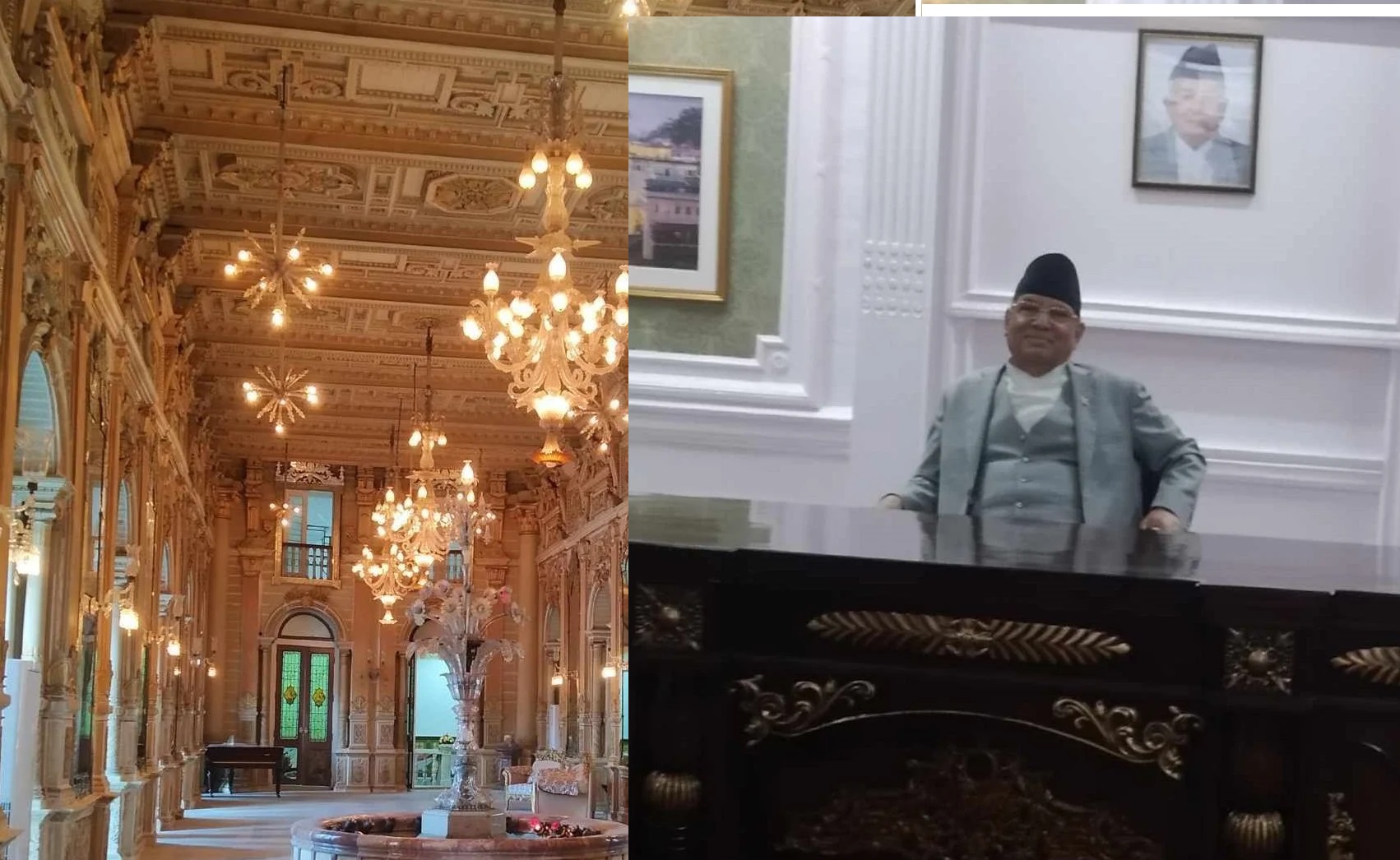 पुननिर्मित भवनमा सर्दै प्रधानमन्त्री प्रचण्डले भने, ‘अब अलि बढी फुर्छ होला’