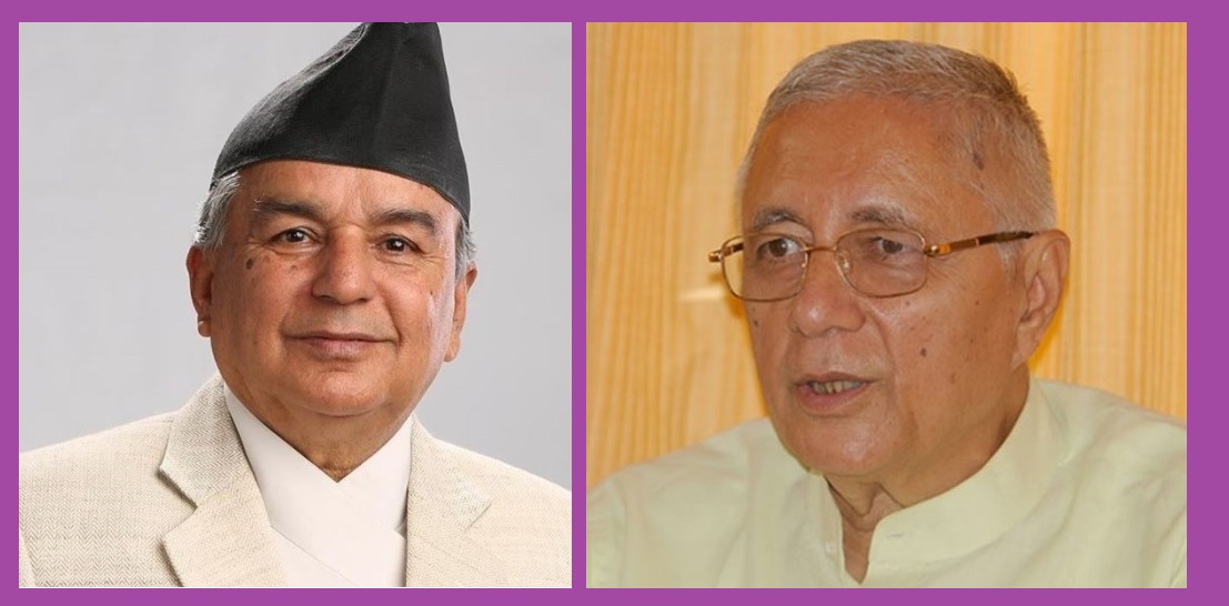 शेखर कोइराला र रामचन्द्र पौडेलबीच भेटवार्ता