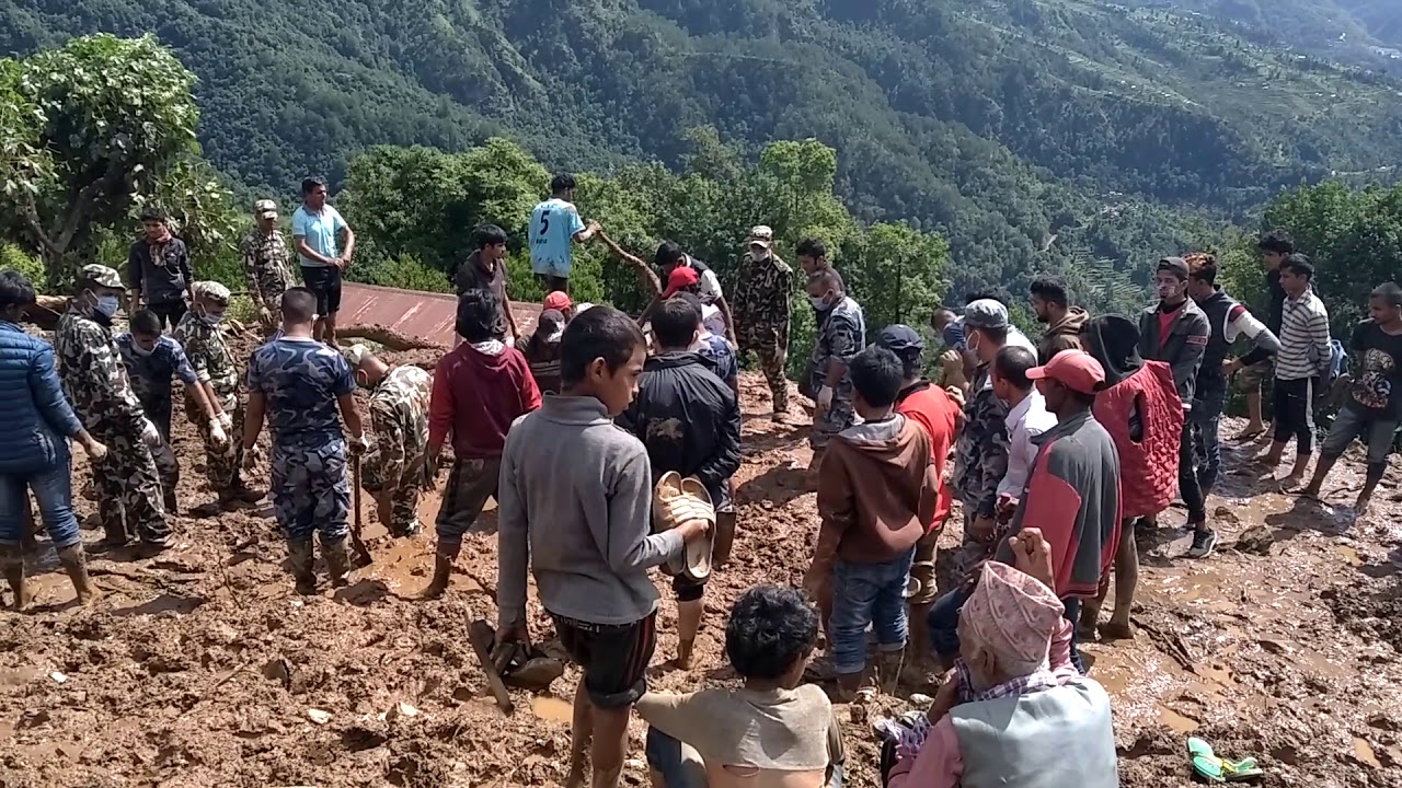 म्याग्दीमा बाढीपहिरो बेपत्ता भएका ३४ मध्ये १२ जनाको शव फेला