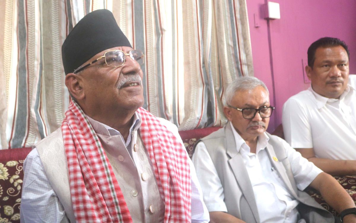 पूर्वराष्ट्रपति–उपराष्ट्रपतिलाई राजनीतिमा आउन संविधान, कानुन केहीले पनि रोक्दैन: प्रचण्ड
