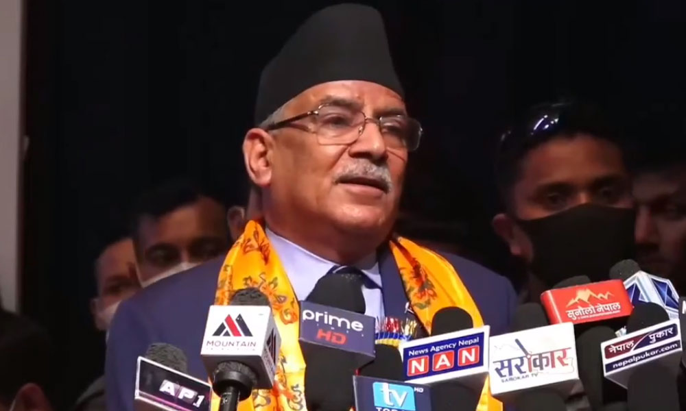हरेक पार्टीको समस्या समाधान गर्ने पार्टी हो माओवादी: प्रचण्डले