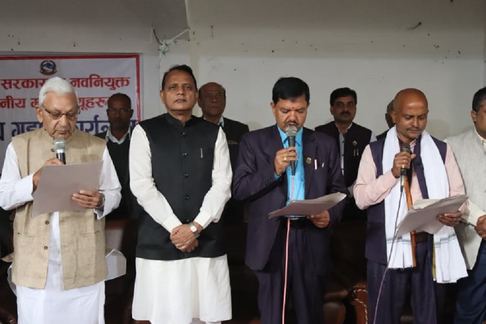 एकीकृत समाजवादी प्रदेश २ को सरकारमा सामेल, दुई मन्त्रीले खाए शपथ