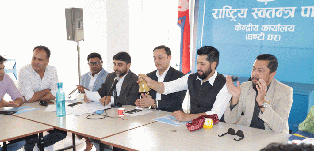 गणतन्त्र भनेको जनताको तन्त्र हो र त्यो झन्डा हामीले बोक्छौं : रवि लामिछाने