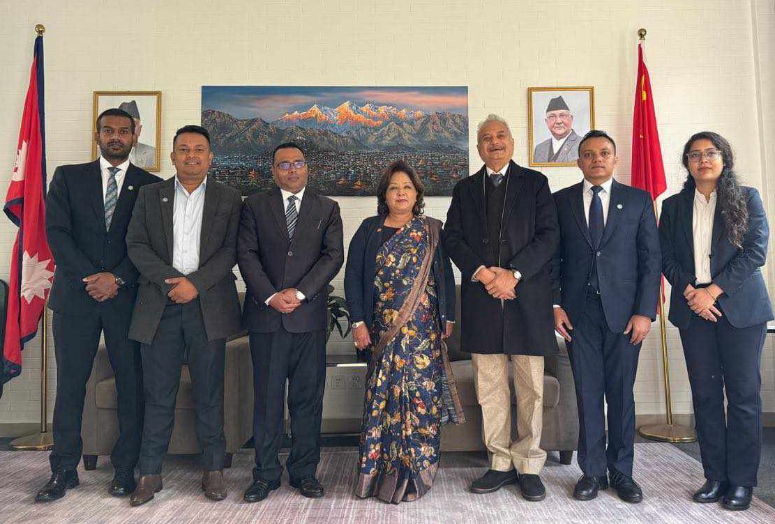 परराष्ट्रमन्त्री राणा छन्दुस्थित महावाणिज्यदूतावासमा
