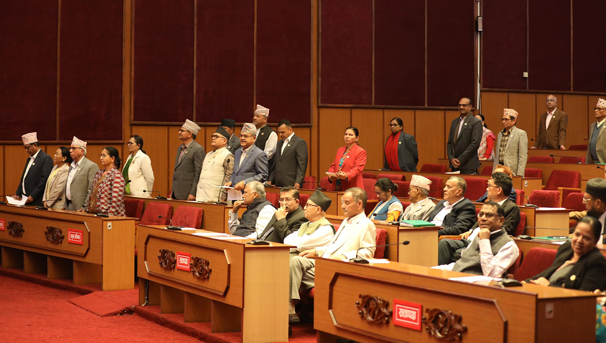 कुलमानको विषयलाई लिएर राष्ट्रिय सभामा विपक्षीको अवरोध, बैठक स्थगित