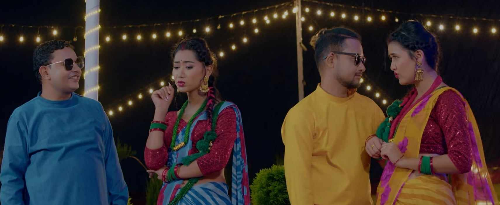 ‘माइत जाने हो’ भन्दै नाचे,सुबोध,बिजय, विना र आभा