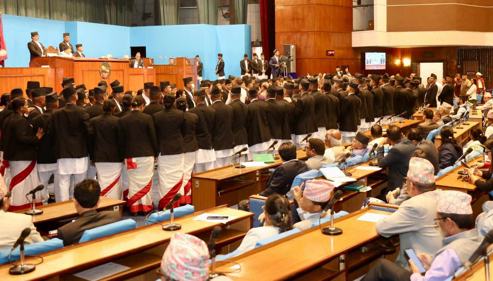 प्रतिनिधिसभाको बैठक बस्दै, नीति तथा कार्यक्रम पारित गर्ने कार्यसूची