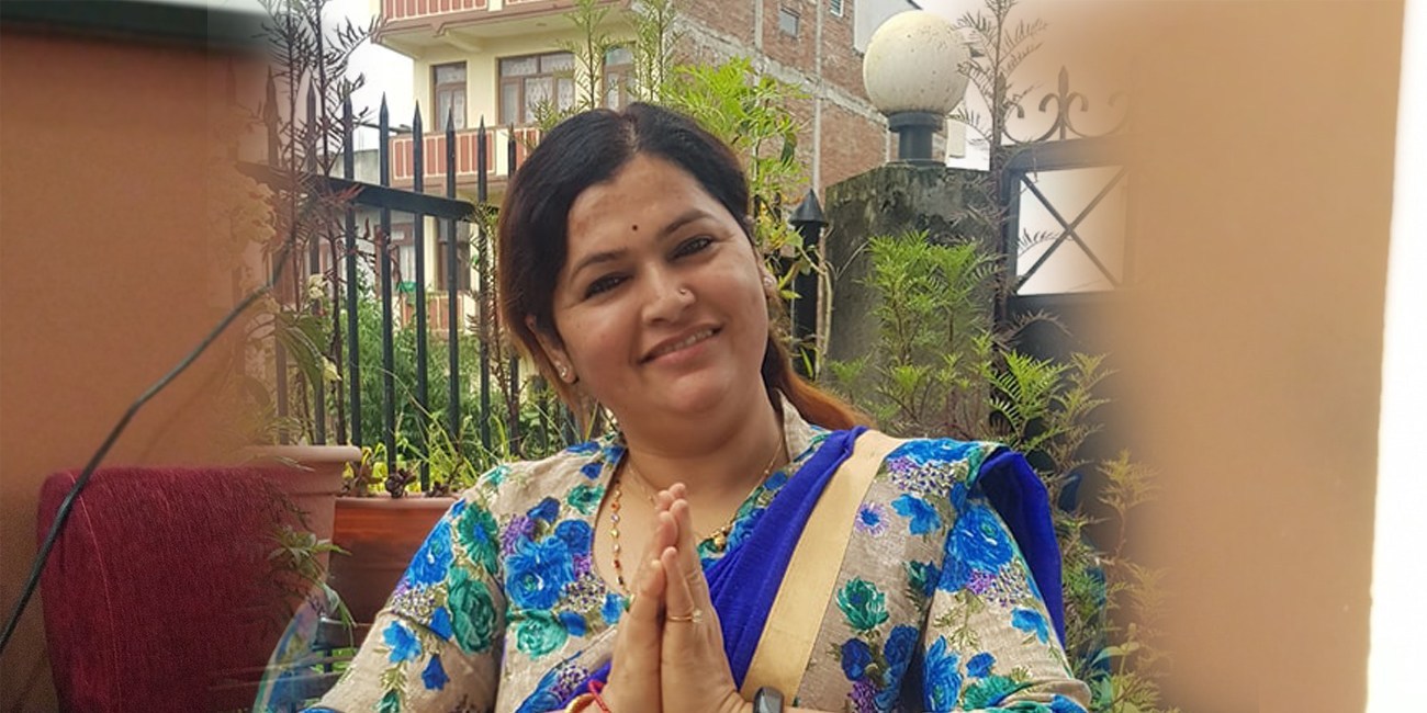 सन्ध्या तिवारीले एमालेमा दाबी नराख्ने, भनिन्-'ओलीलाई सहयोग गर्छु'