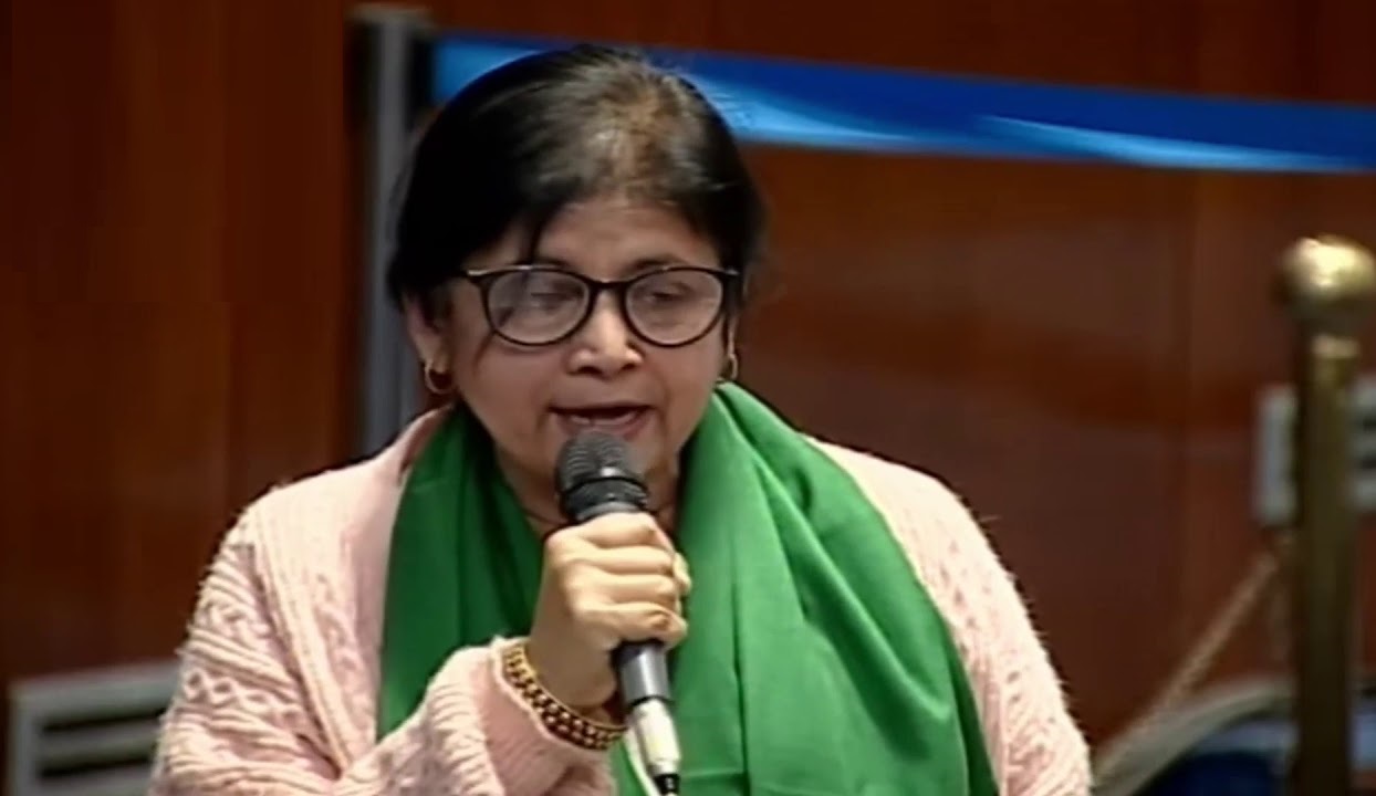 संसदमा भारतीय चेलीको दादागिरी भन्नेलाई सरिता गिरिको यस्तो जवाफ
