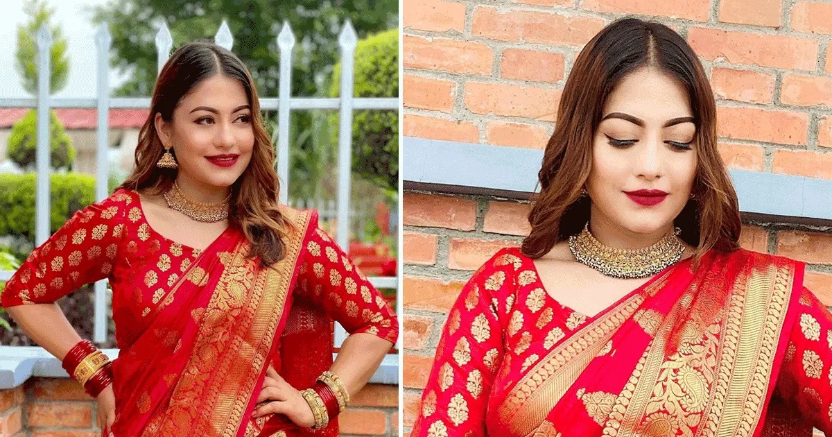 मंसिर २२ गते विवाह गर्दै श्वेता खड्का, यस्ताे छापियाे विवाहकाे कार्ड